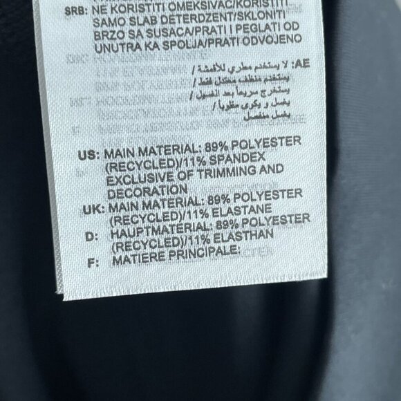 Adidas Leggings Womens S Black High-Rise 7/8 AEROREADY NWT 6007 - Picture 6 of 15